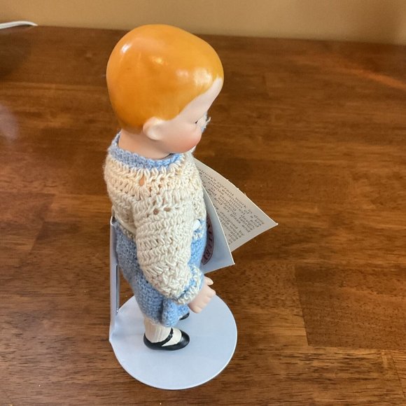 Patricia Loveless Miniature Porcelain Doll 'Buster' - Picture 8 of 8